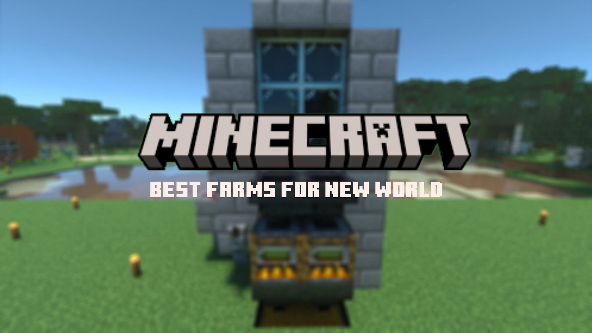 Explore the best farms to help you get started in the Minecraft world (Image via Mojang) 