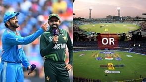 If Pakistan qualify for the 2023 World Cup semi-finals, where will the knockout match be held?