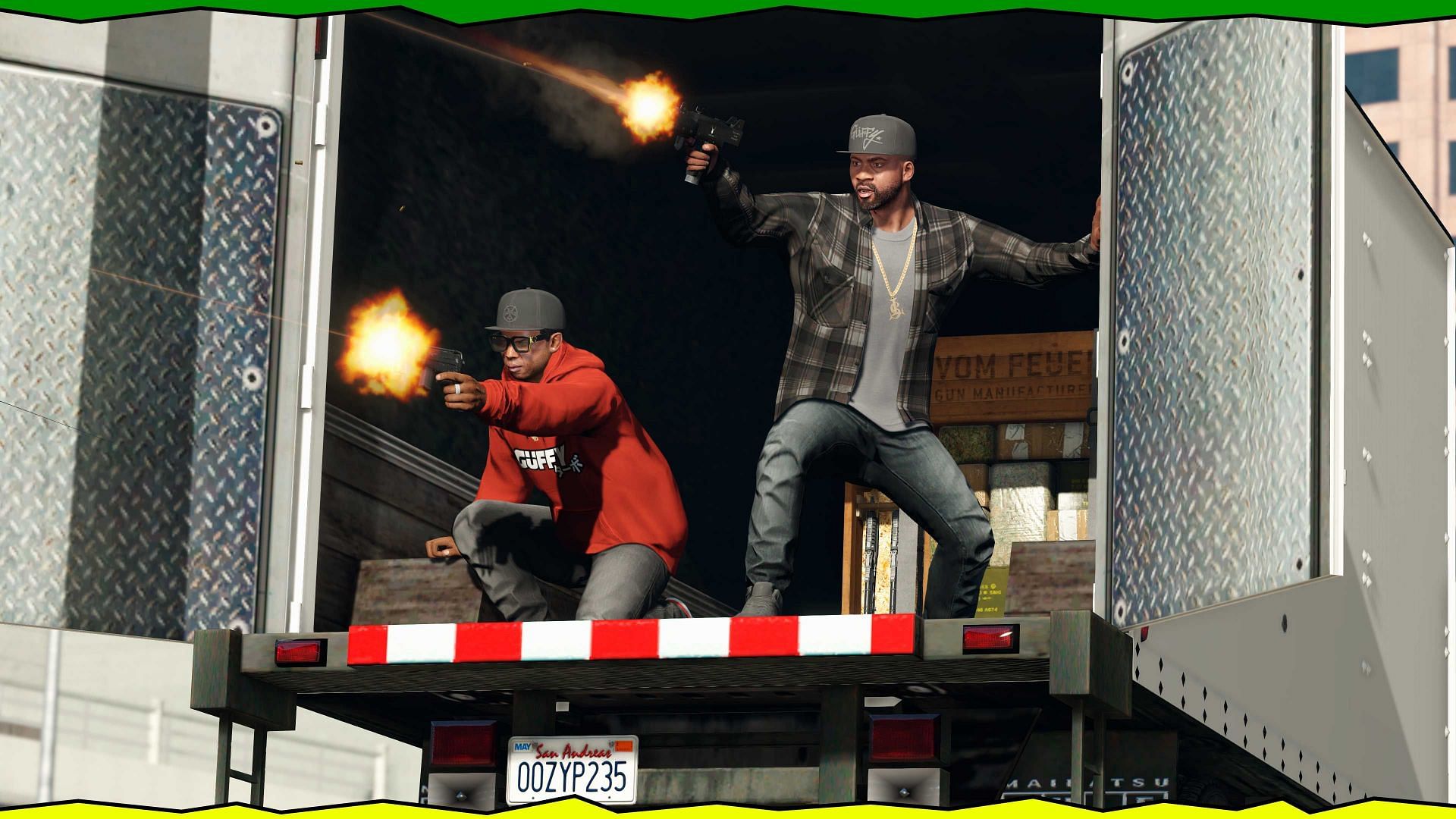 A group of two friends might find these jobs fun to do (Image via Rockstar Games)