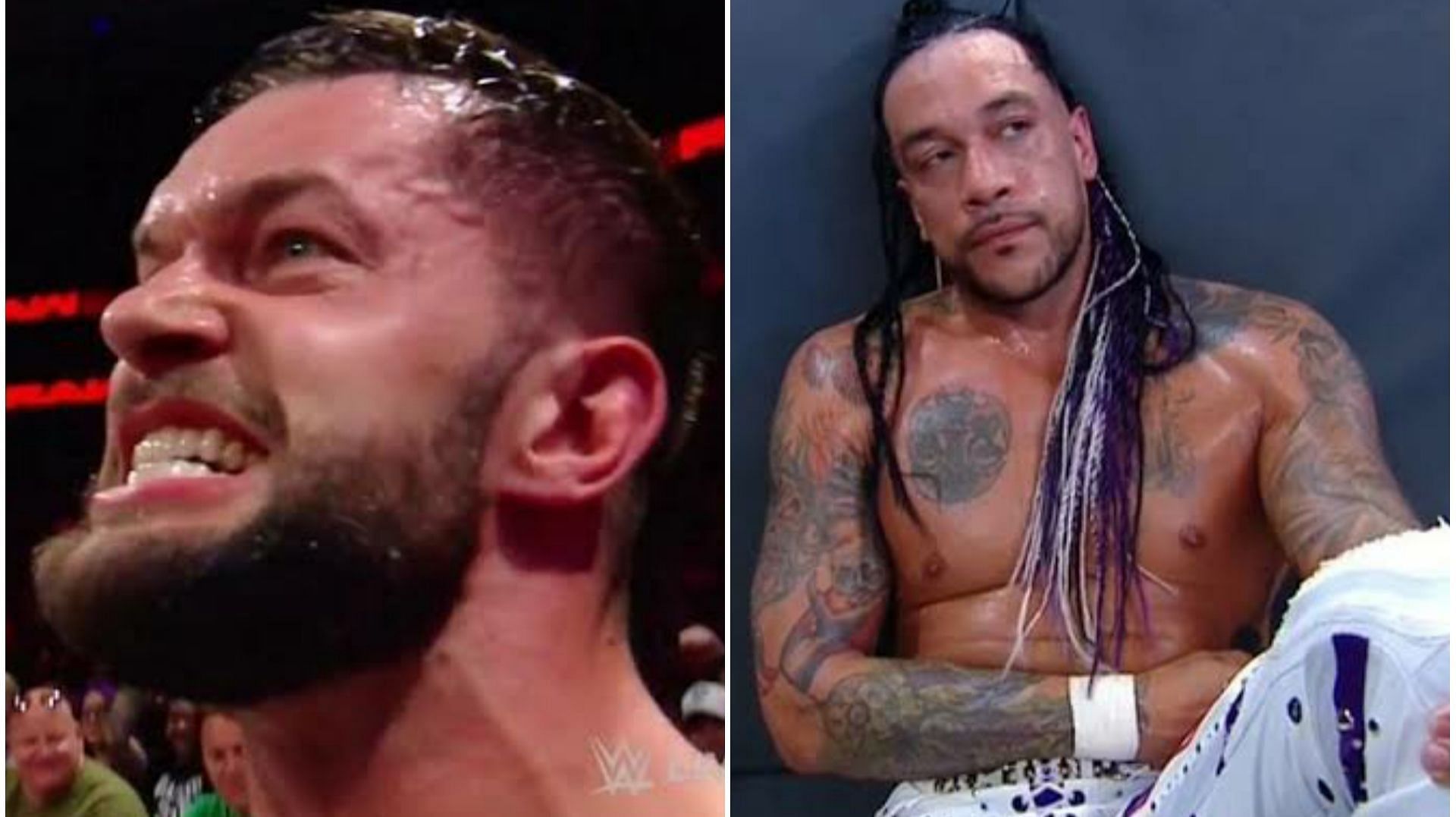 Finn Balor (left); Damian Priest (right)