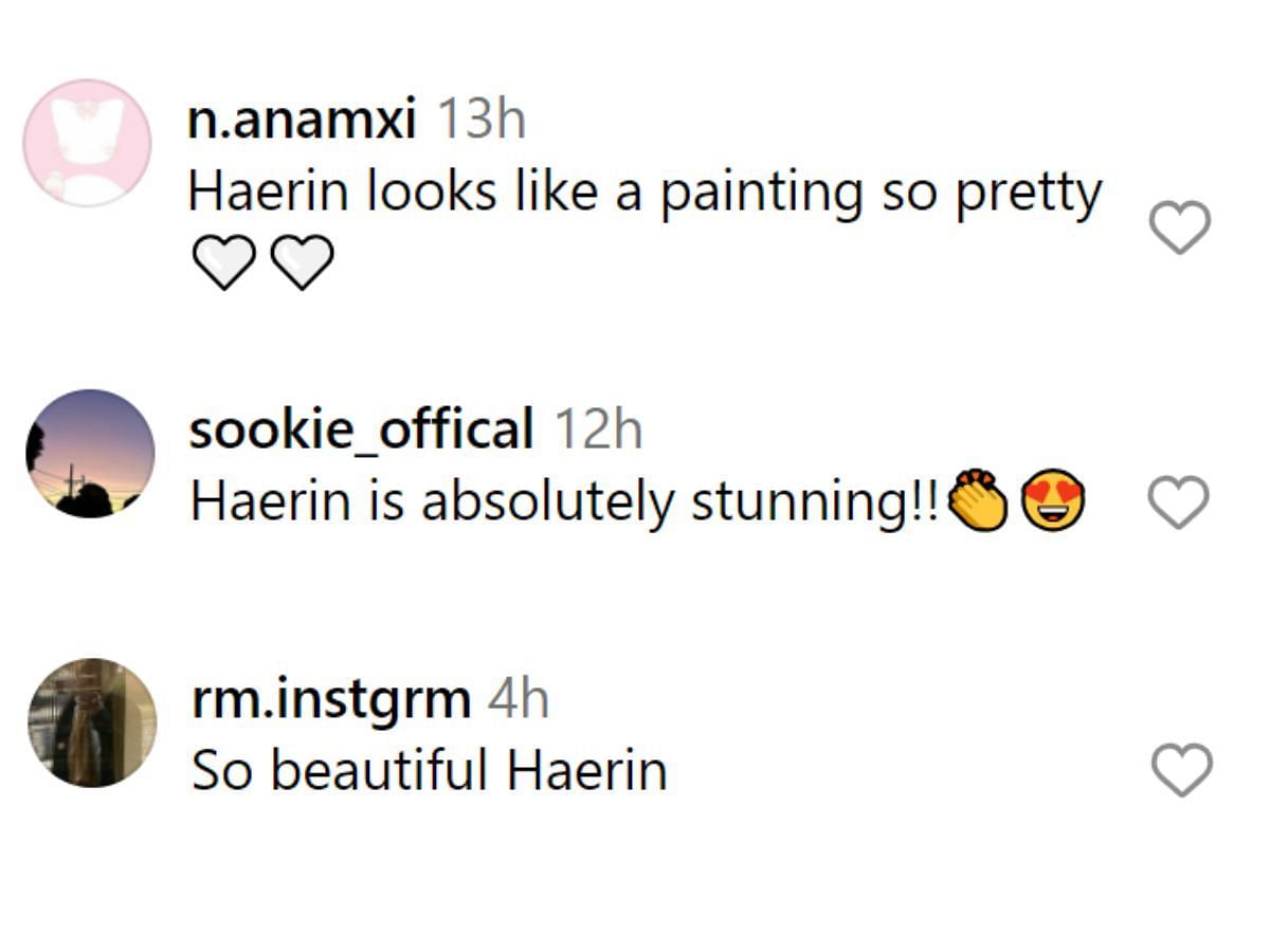 Fan comments (Image via @wkorea/Instagram)