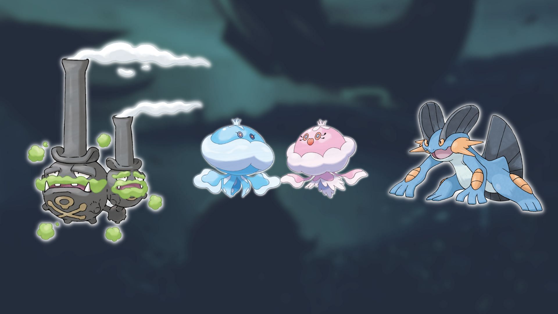 Pokemon Sword & Shield Jellicent Location