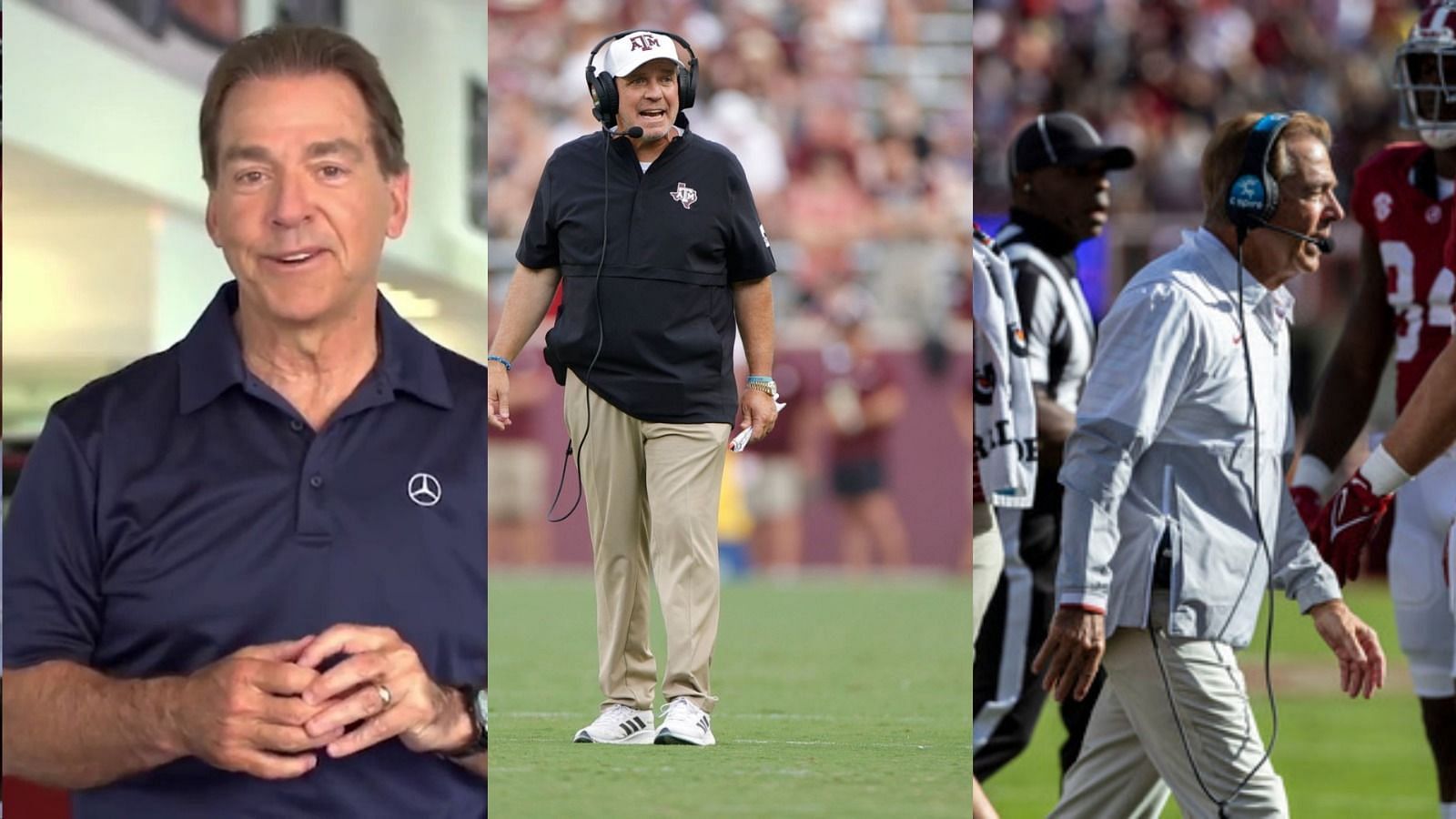 Nick Saban had some things to say regarding what happened over at Texas A&amp;M