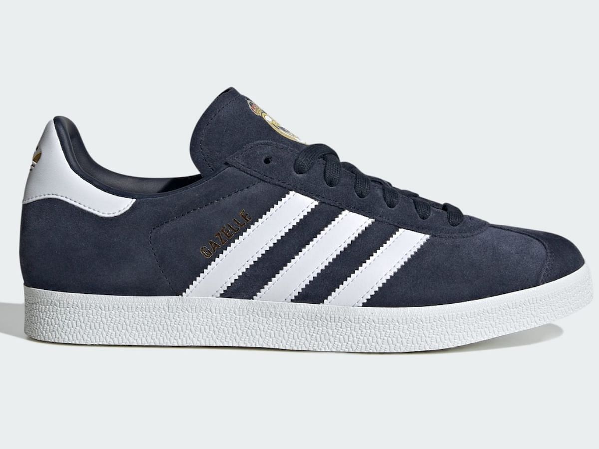 Adidas Gazelle &ldquo;Real Madrid&rdquo; sneakers (Image via SBD)