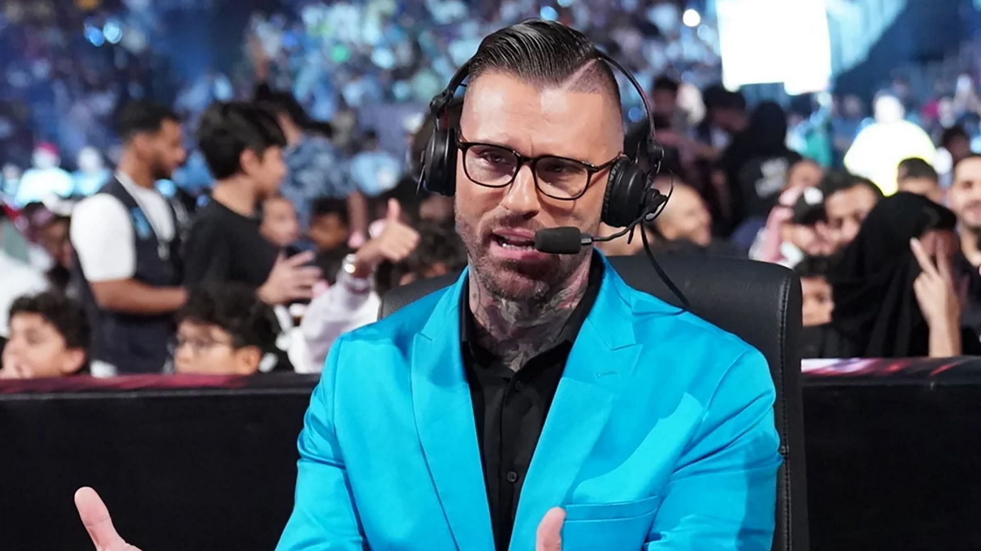 54yearold WWE veteran is glad for Corey Graves' return after his