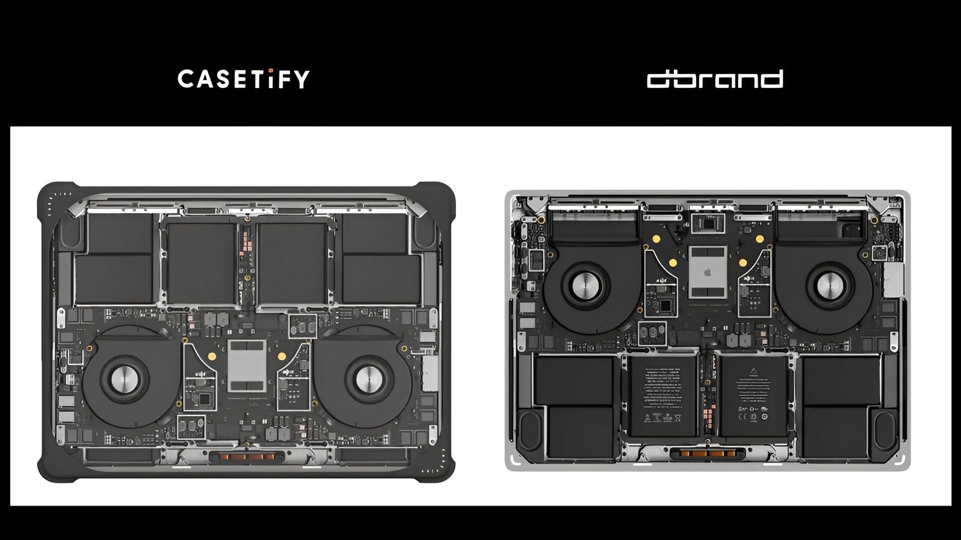 Casetify has been sued by Dbrand on charges of copying their product (Image via android_fhd/X)