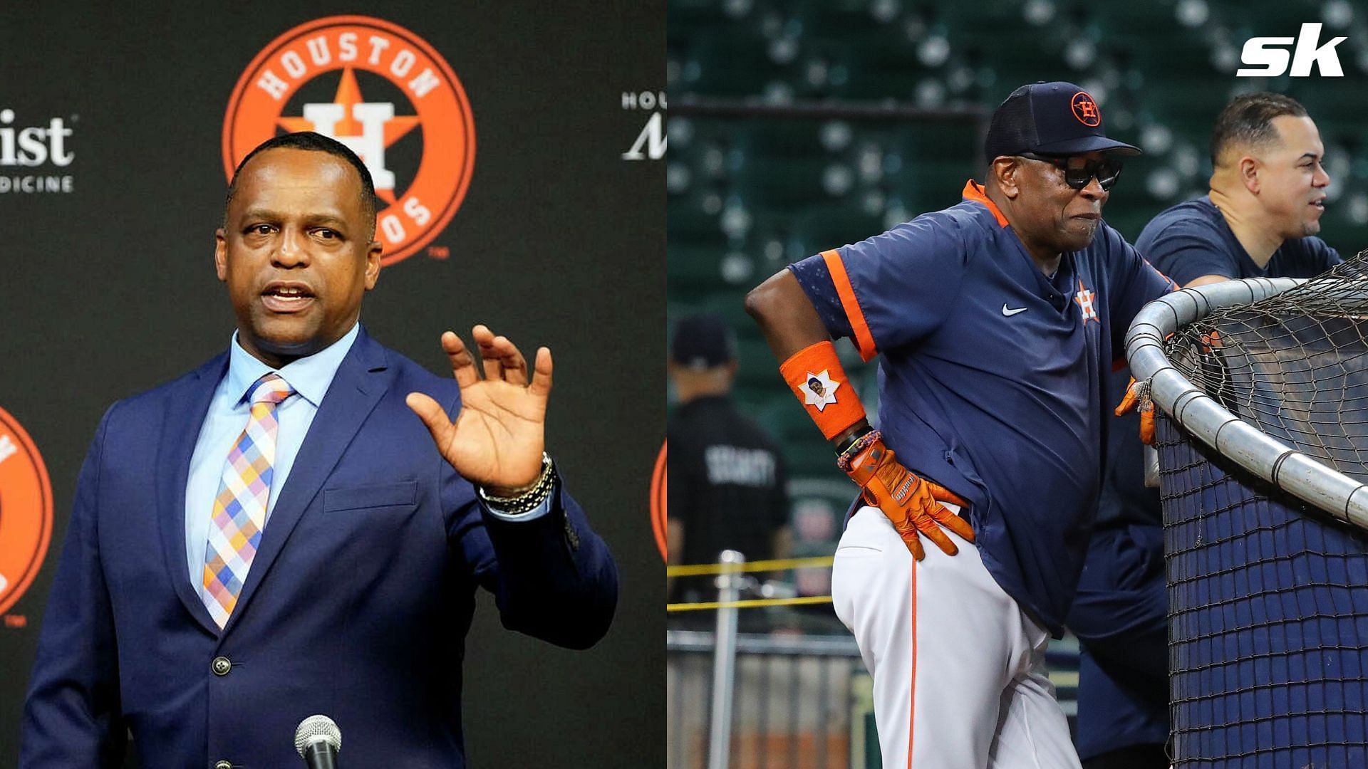 Astros GM Dana Brown is looking for Dusty Baker