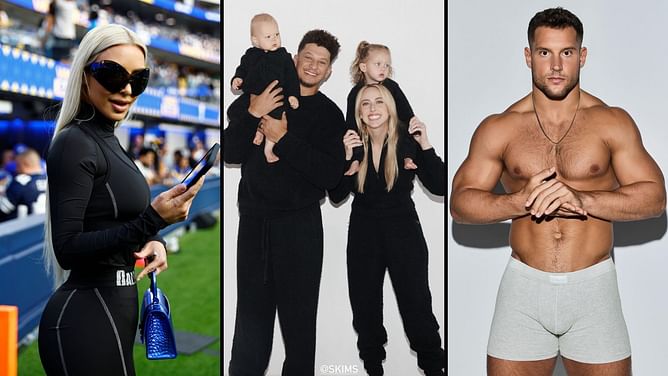 Kim Kardashian ropes in Patrick and Brittany Mahomes for $4,000,000,000 worth Skims after Nick Bosa's campaign