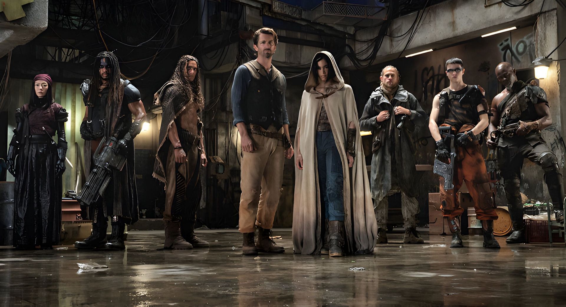 The cast of Rebel Moon: A Child of Fire (Image via Netflix)