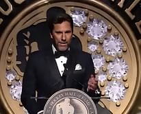 Video: Henrik Lundqvist gets emotional during Hockey Hall of Fame speech