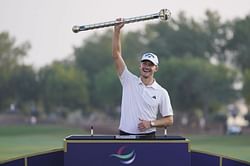 How much did Nicolai Hojgaard win from the $10,000,000 purse at 2023 DP Tour Championship?
