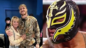 Logan Paul's mom sends him a message before he faces Rey Mysterio at WWE Crown Jewel