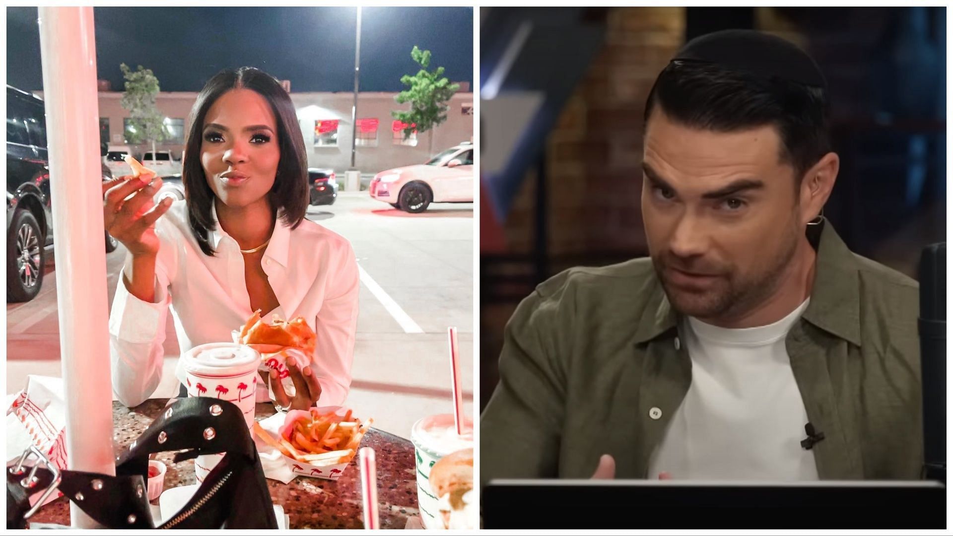 Ben Shapiro blasts Candice Owens over handling of Israel-Hamas conflict; Owens hits back (Image via Instagram/@realcandaceowens, @officialbenshapiro)