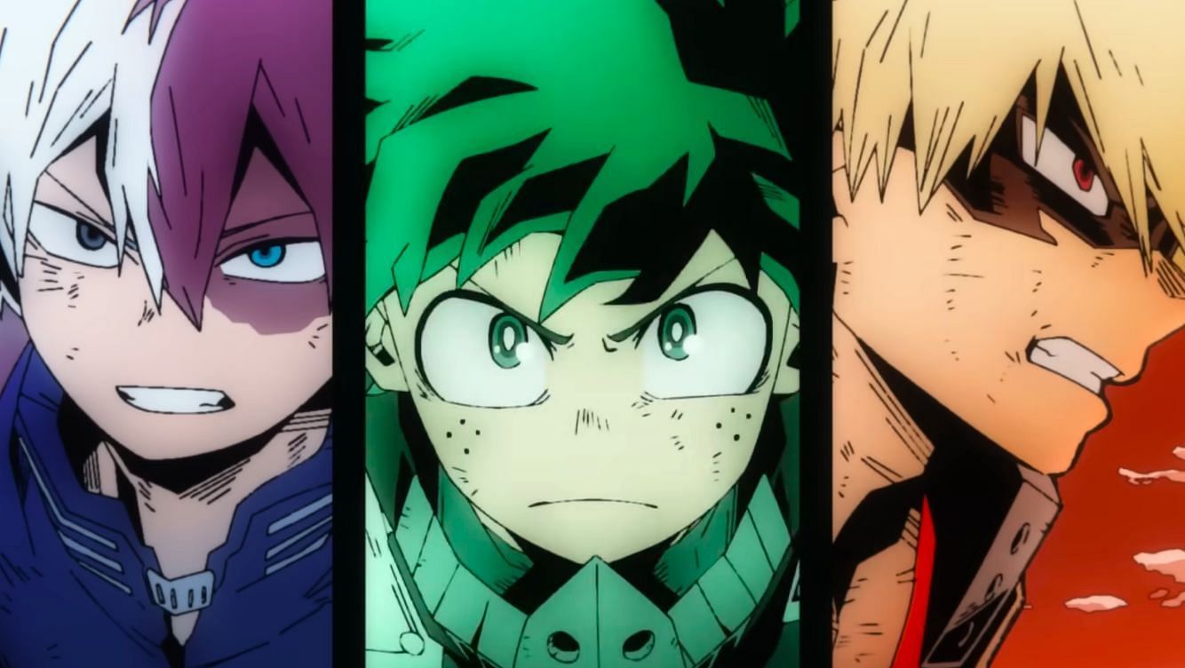 Characters appearing in My Hero Academia: Training of the Dead Anime