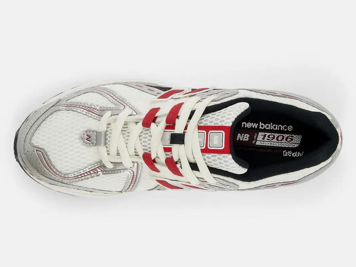 New Balance 1906R &ldquo;Silver/Crimson&rdquo; sneakers (Image via Sneaker News)