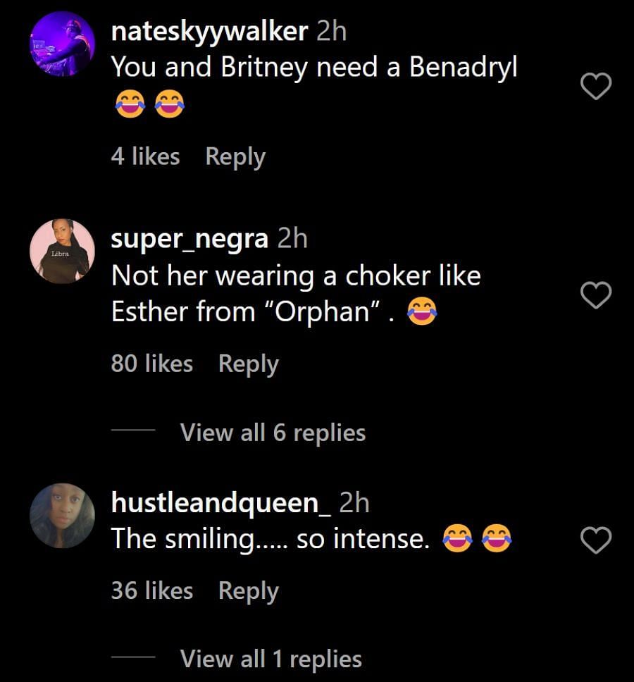 Netizens were concerned about Britney (Image via Instagram/@theneighborhoodtalk)