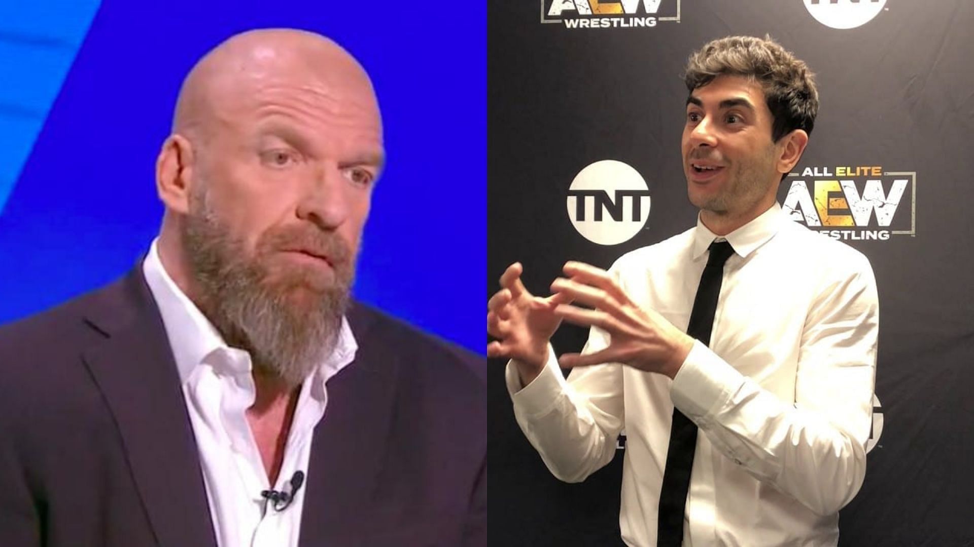Triple H and Tony Khan are big names in WWE and AEW respectively