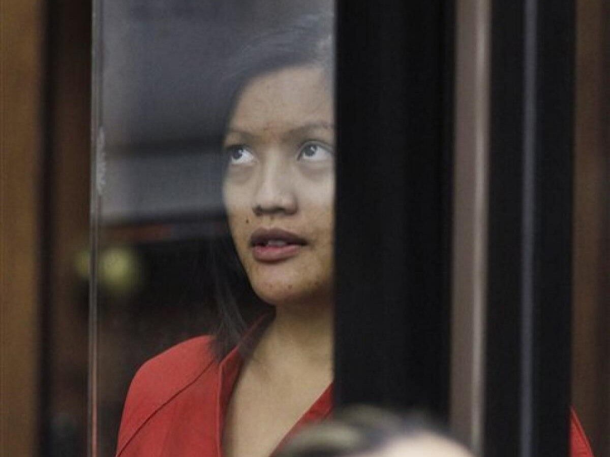 Esteban during her trial (image via San Diego Union Tribune)