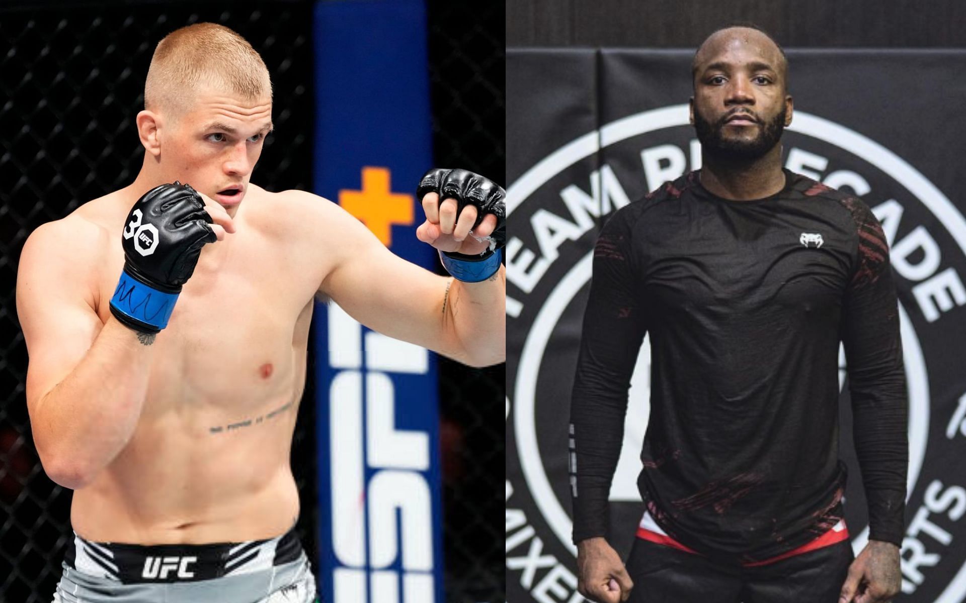 Ian Garry (left) anfd Leon Edwards (right) [Images Courtesy: @GettyImages and @leonedwardsmma on Instagram]
