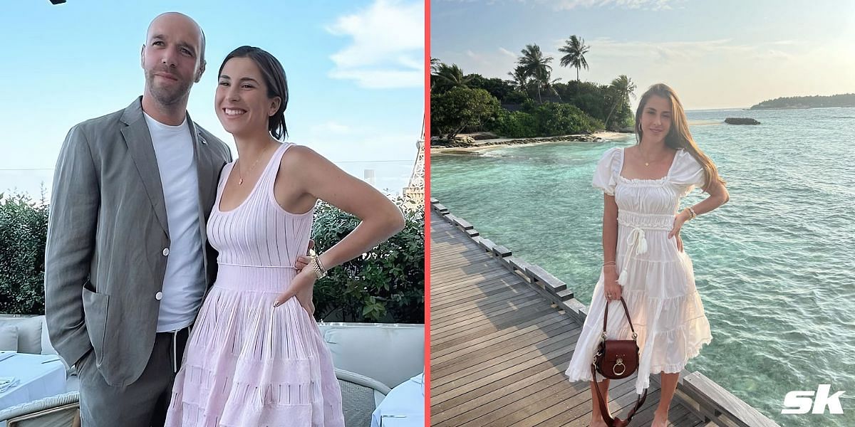 Pregnant Belinda Bencic&rsquo;s romantic Maldives escapade with boyfriend