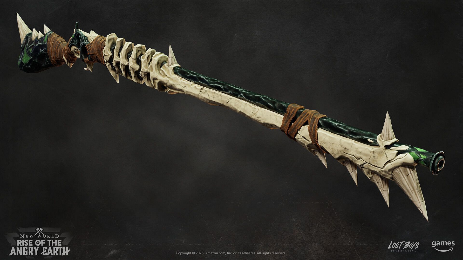 Musket weapon in New World Rise of the Angry Earth (Image via Amazon Games)