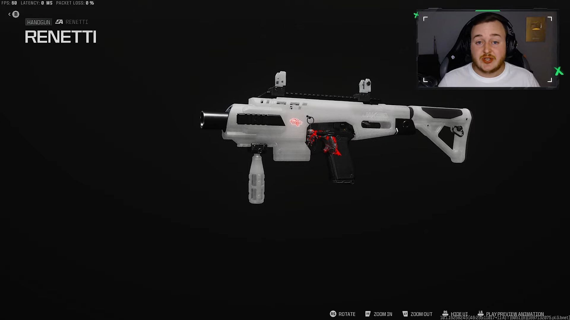 Renetti pistol secondary in MW3 (Image via Activision and youtube.com/@ParadoxHD)