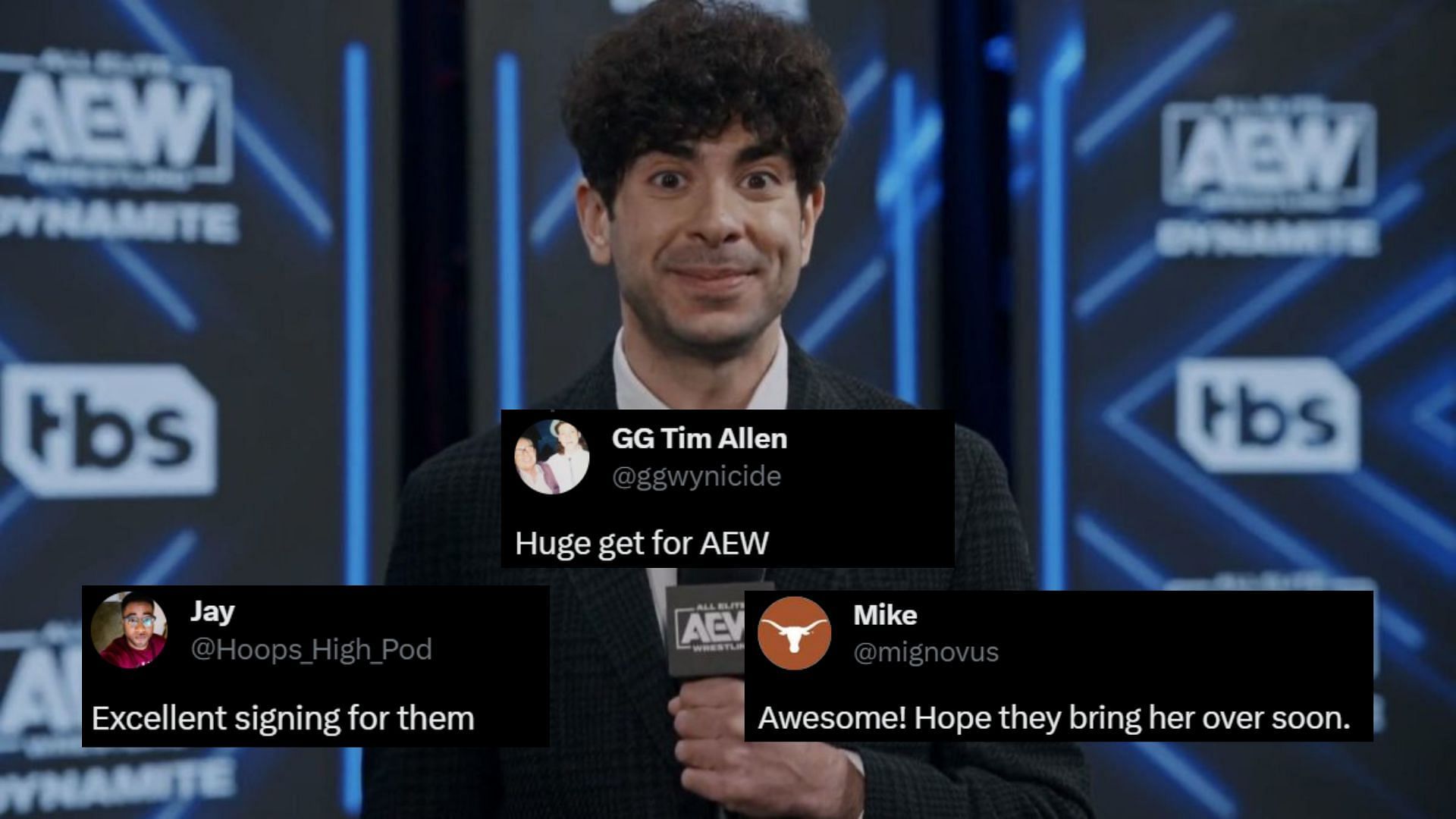 Tony Khan is the CEO and president of AEW