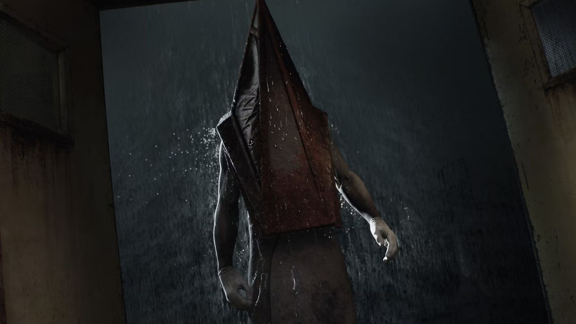 Pyramid Head from SH 2 remake. (Image via Konami)