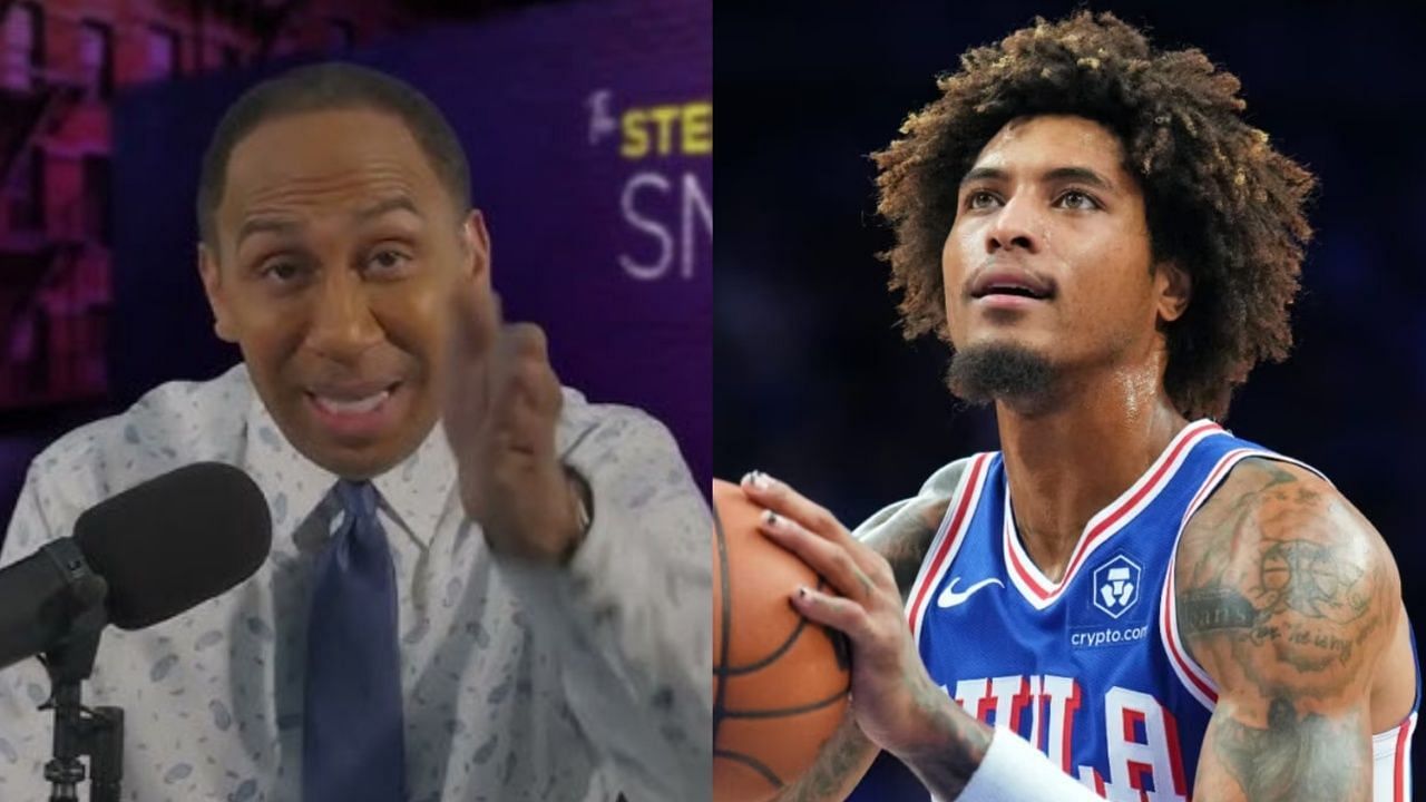Stephen A. Smith and Kelly Oubre Jr. 