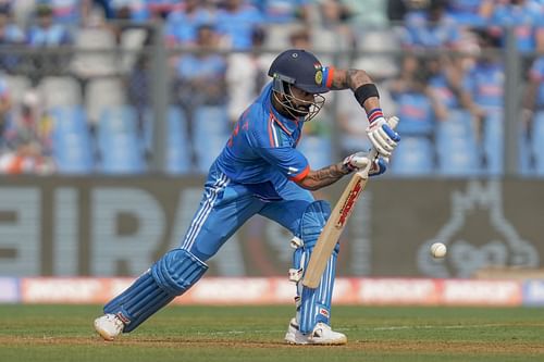 A century didn't elude Virat Kohli this time around