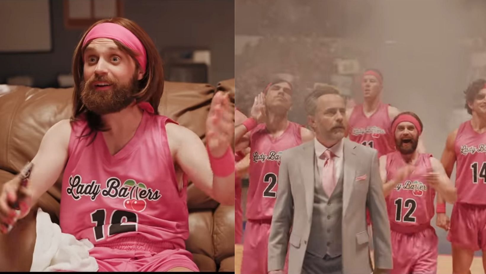 Images from the trailer of DailyWire+ Lady Ballers 