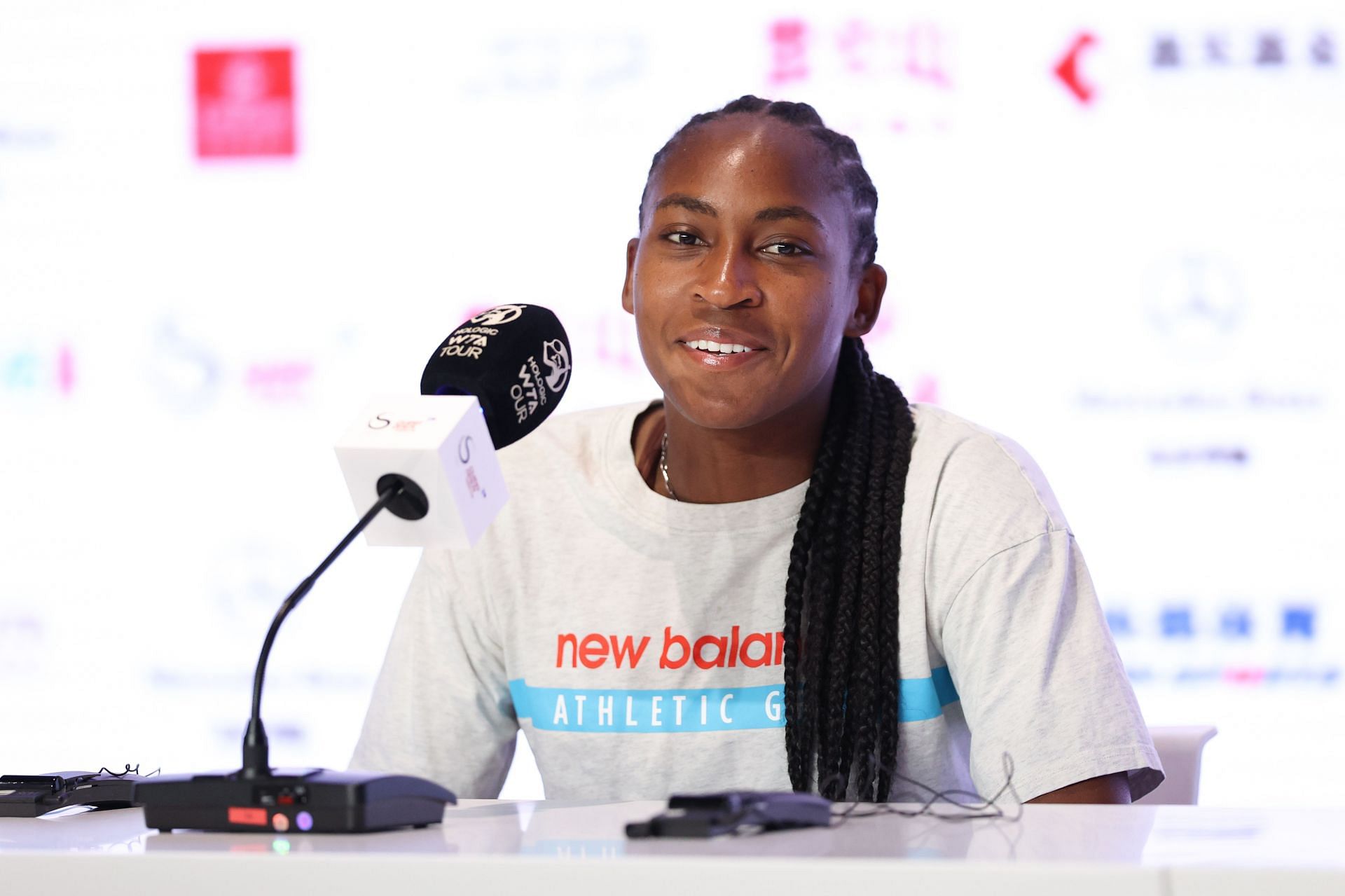 Coco Gauff at the 2023 China Open