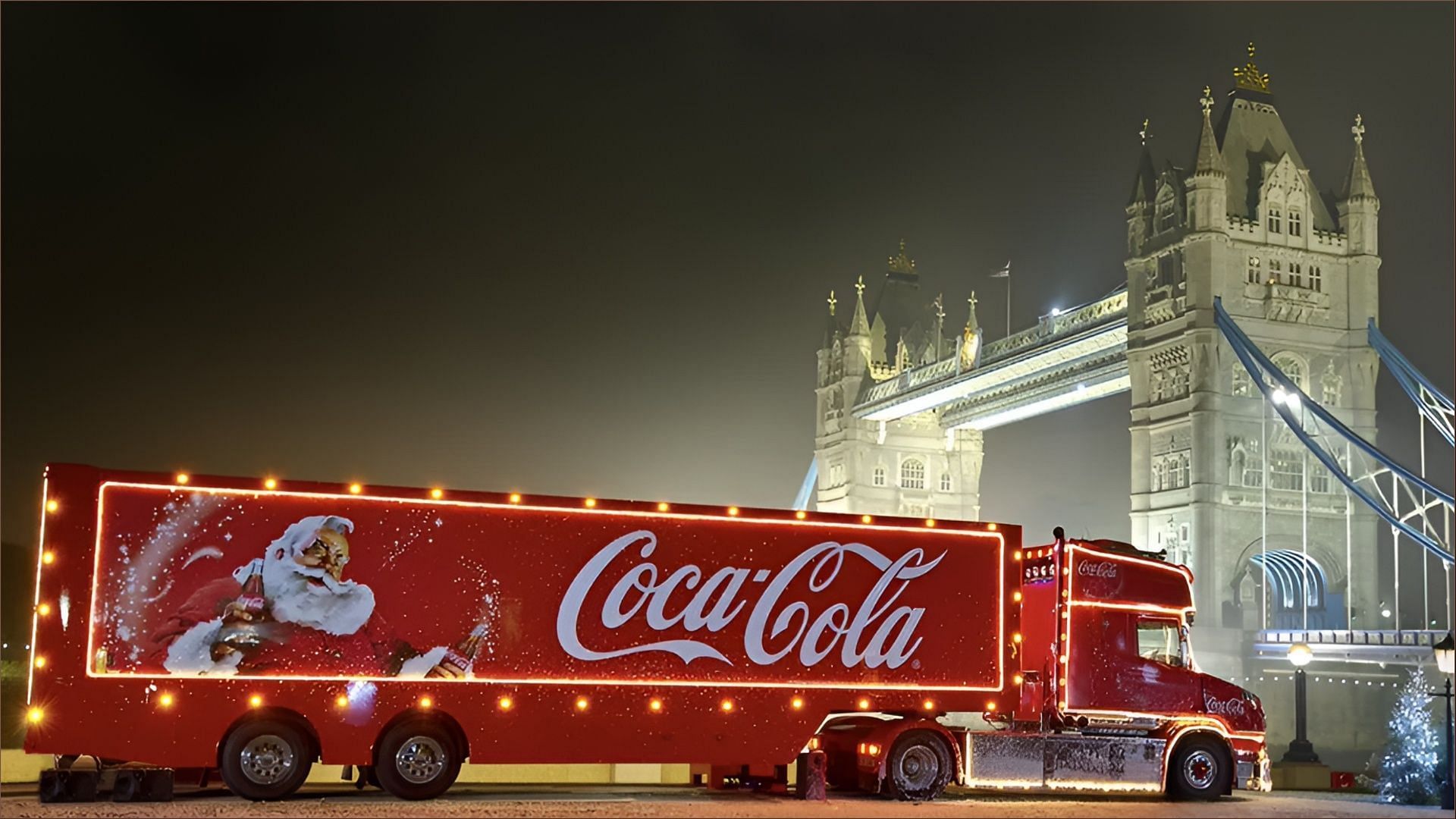 Coca-Cola Truck Tour began on November 24 (Image via Coca-Cola)