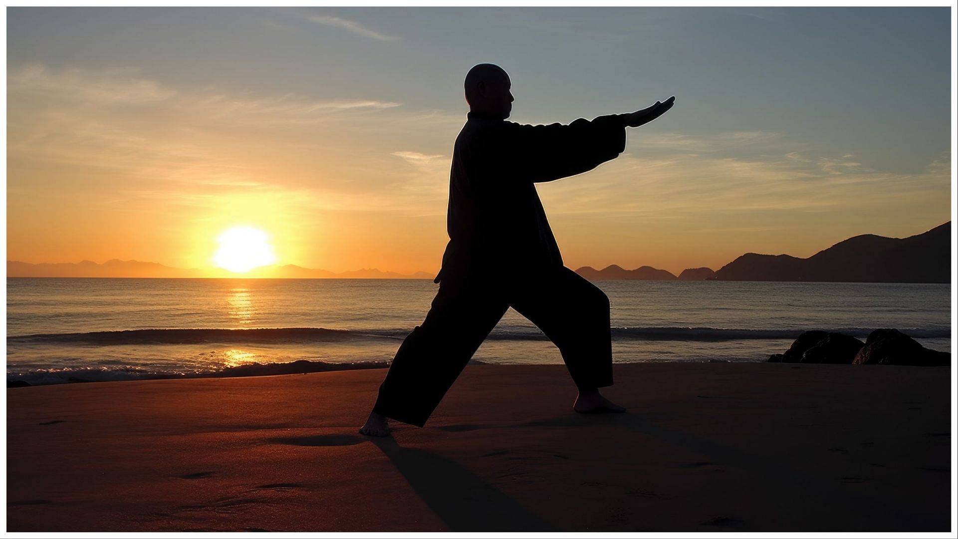 Qigong practice helps in reducing stress and provides mental clarity ( Image via vecteezy)