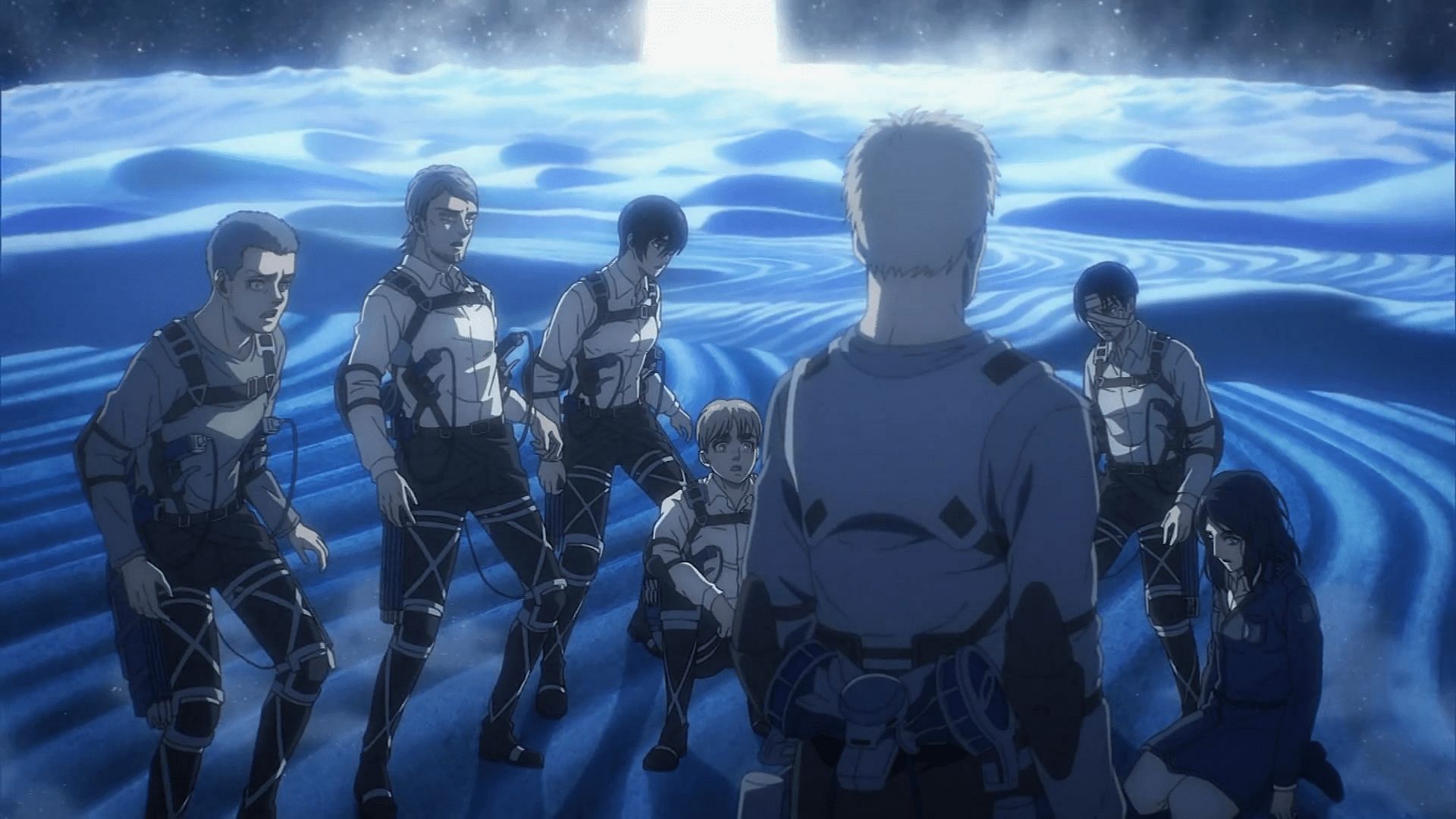 Fans worried over the recent Attack on Titan leak as animation quality seems questionable (Image via MAPPA) 