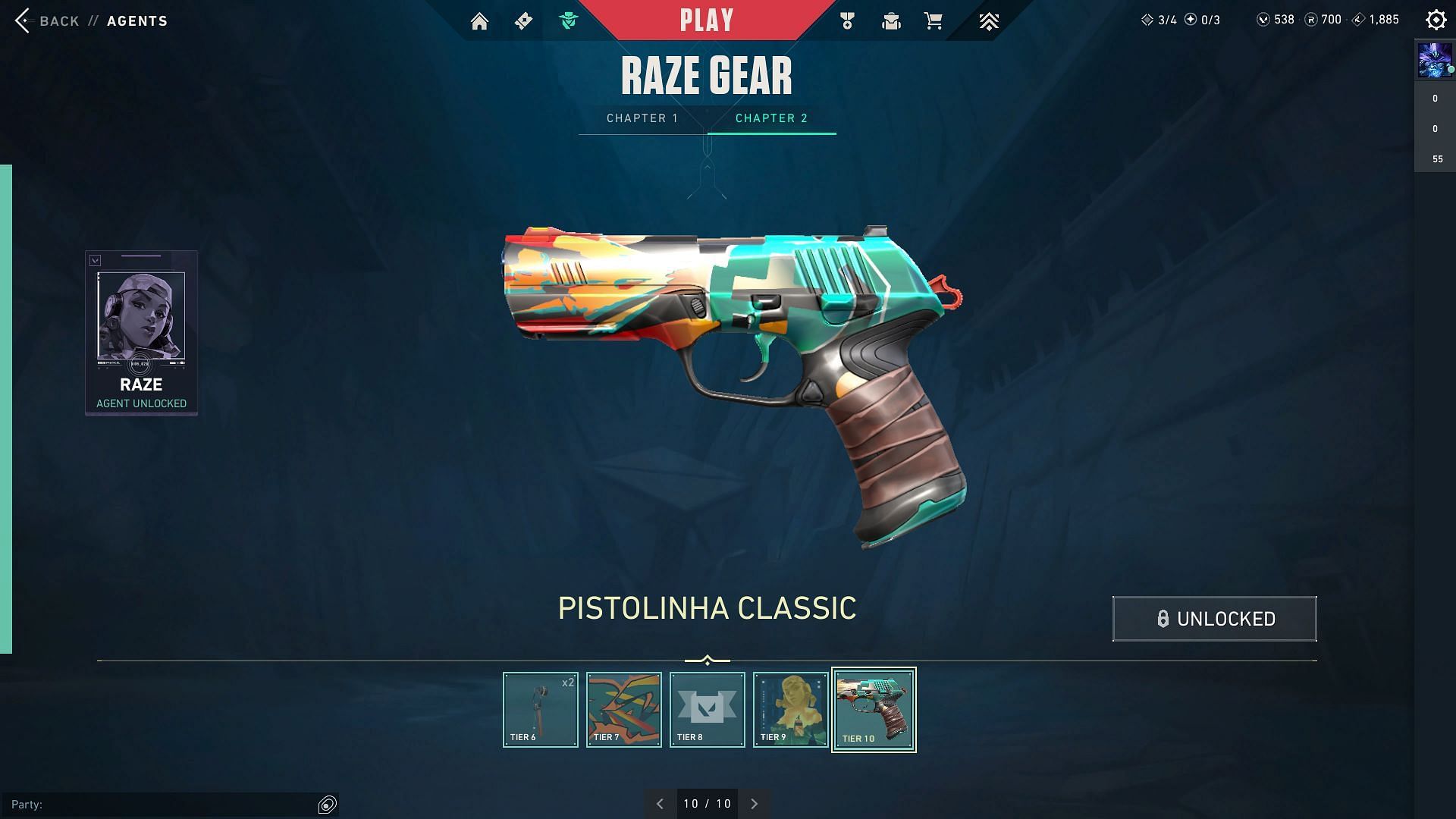 Pistolinha Classic (Image via Riot Games)