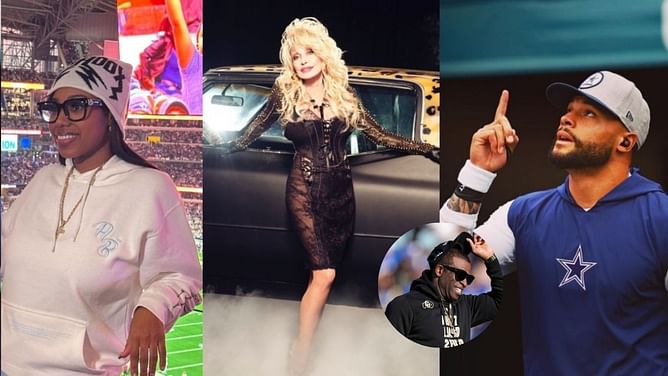 Deion Sanders’ daughter gives shoutout to Dolly Parton singing at Cowboys halftime show - “You go Dolly!!!”