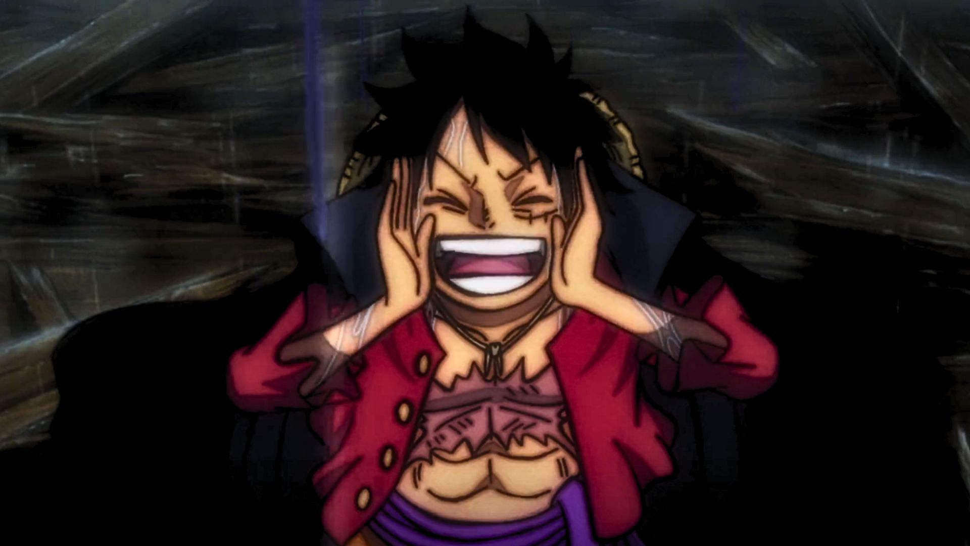 Luffy as seen in the One Piece anime (Image via Toei Animation)