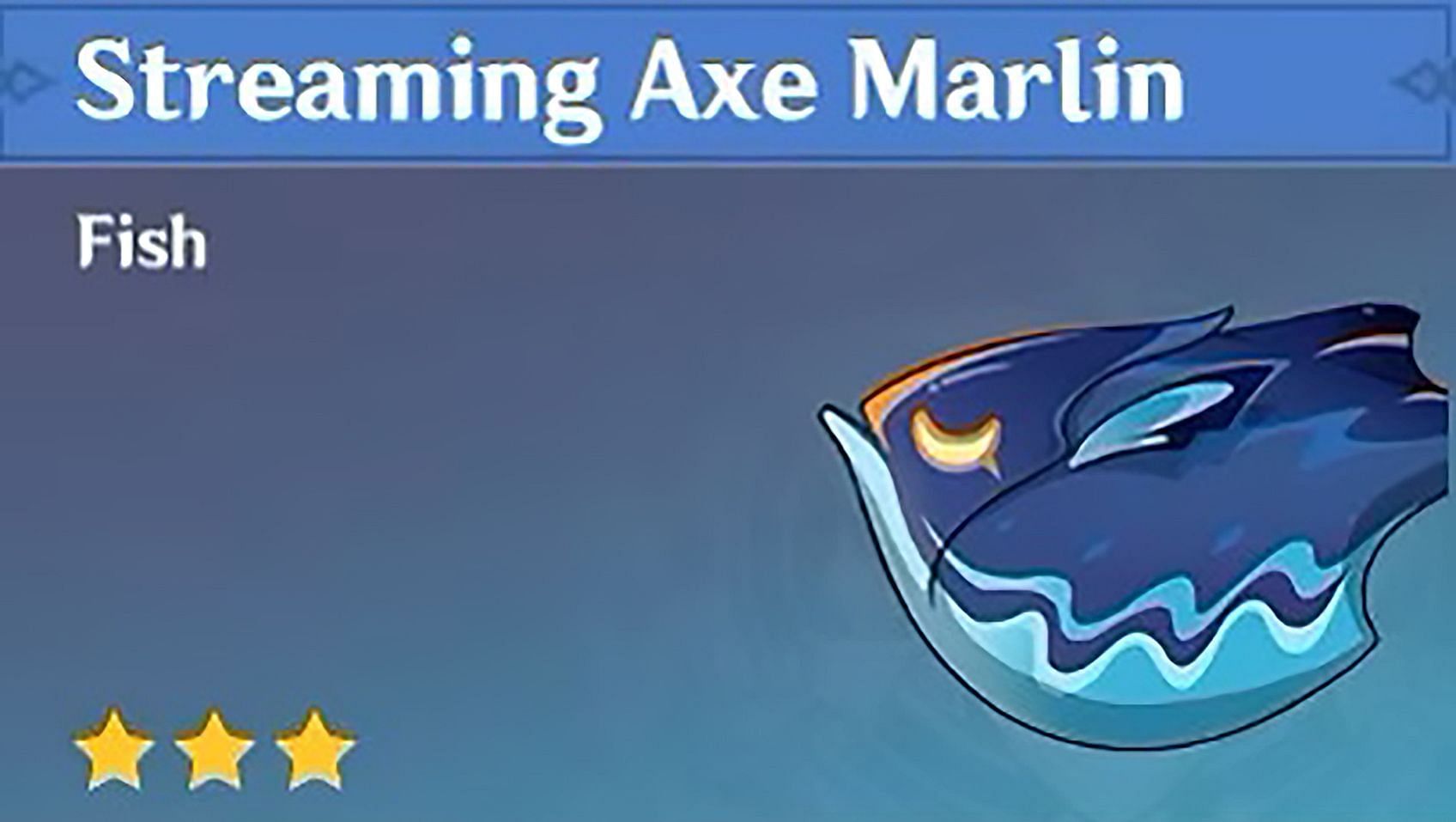 Streaming Axe Marlin (Image via HoYoverse)