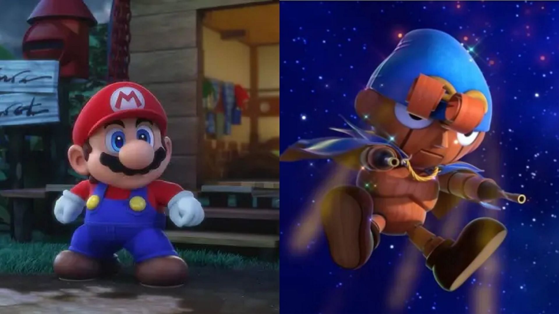 Mario and Geno are close, but no cigar (Image via Nintendo)