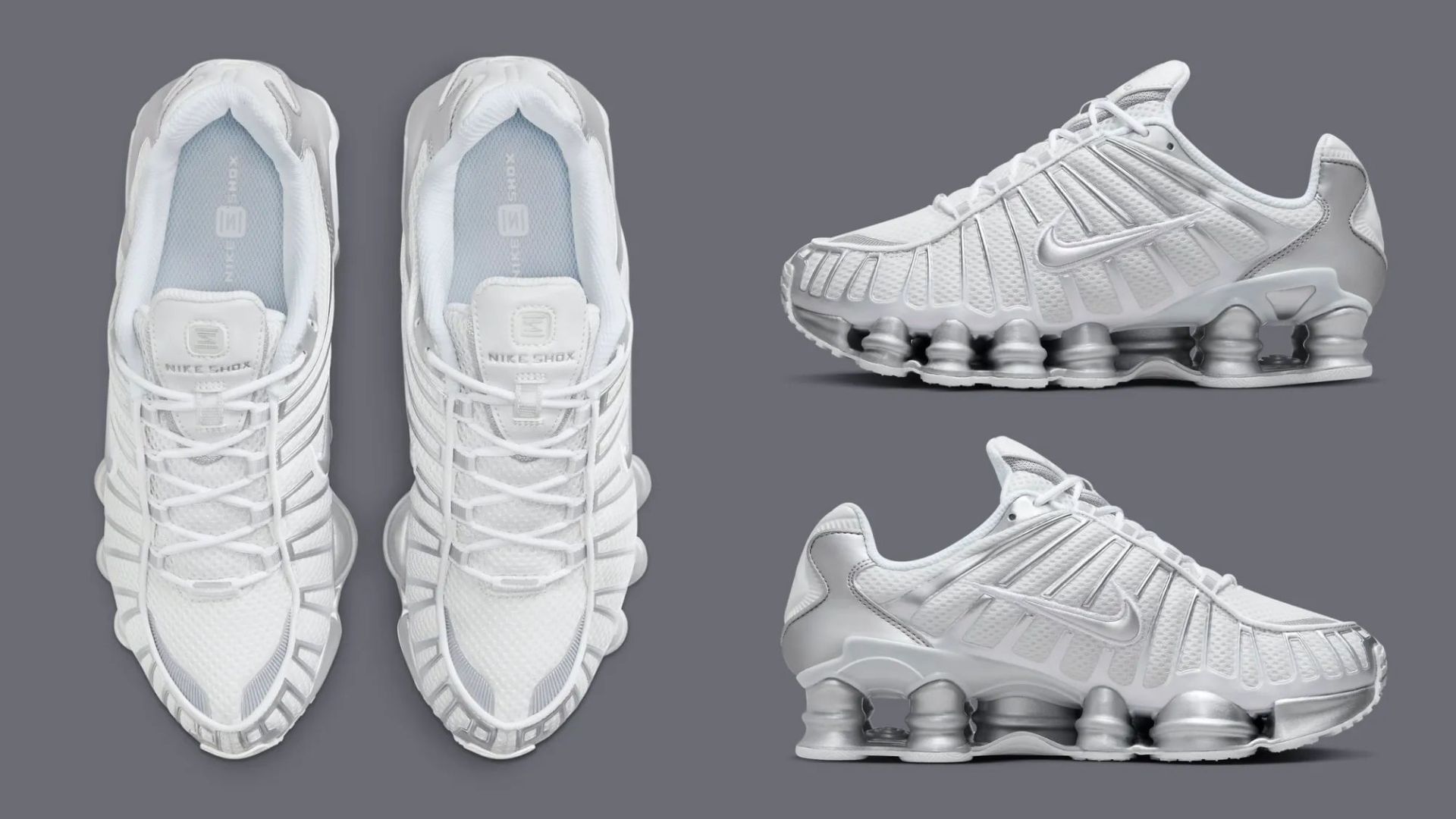 Nike hotsell shox reflective