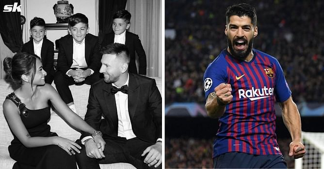 Luis Suarez and his wife respond as Lionel Messi shares family snaps with Antonela and kids after Ballon d’Or win