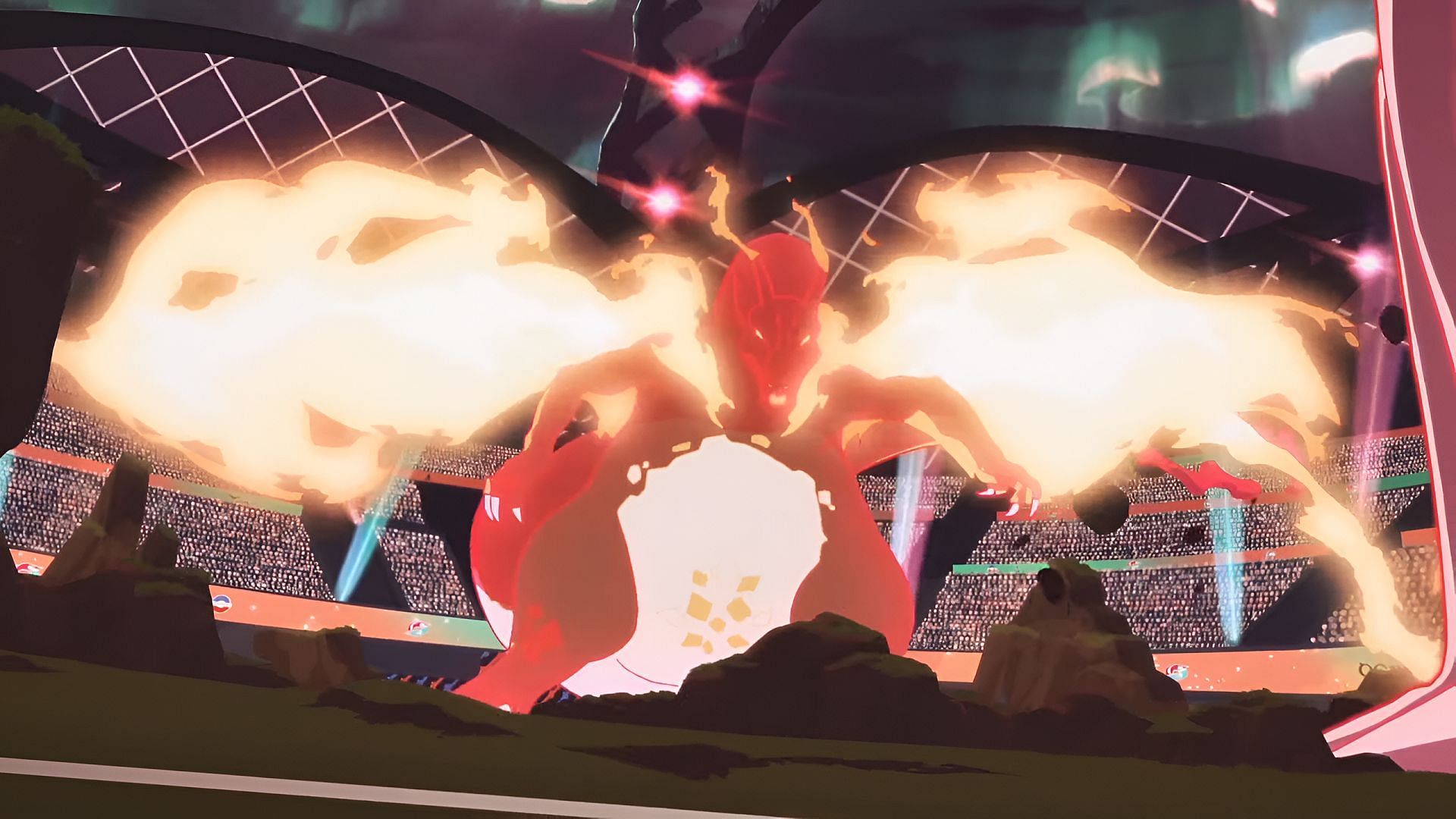Leon&#039;s ace creature is the overwhelmingly strong Gigantamax Charizard (Image via The Pokemon Company)