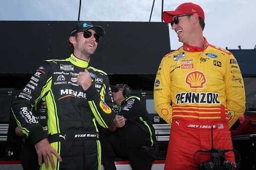 Ryan Blaney and Joey Logano