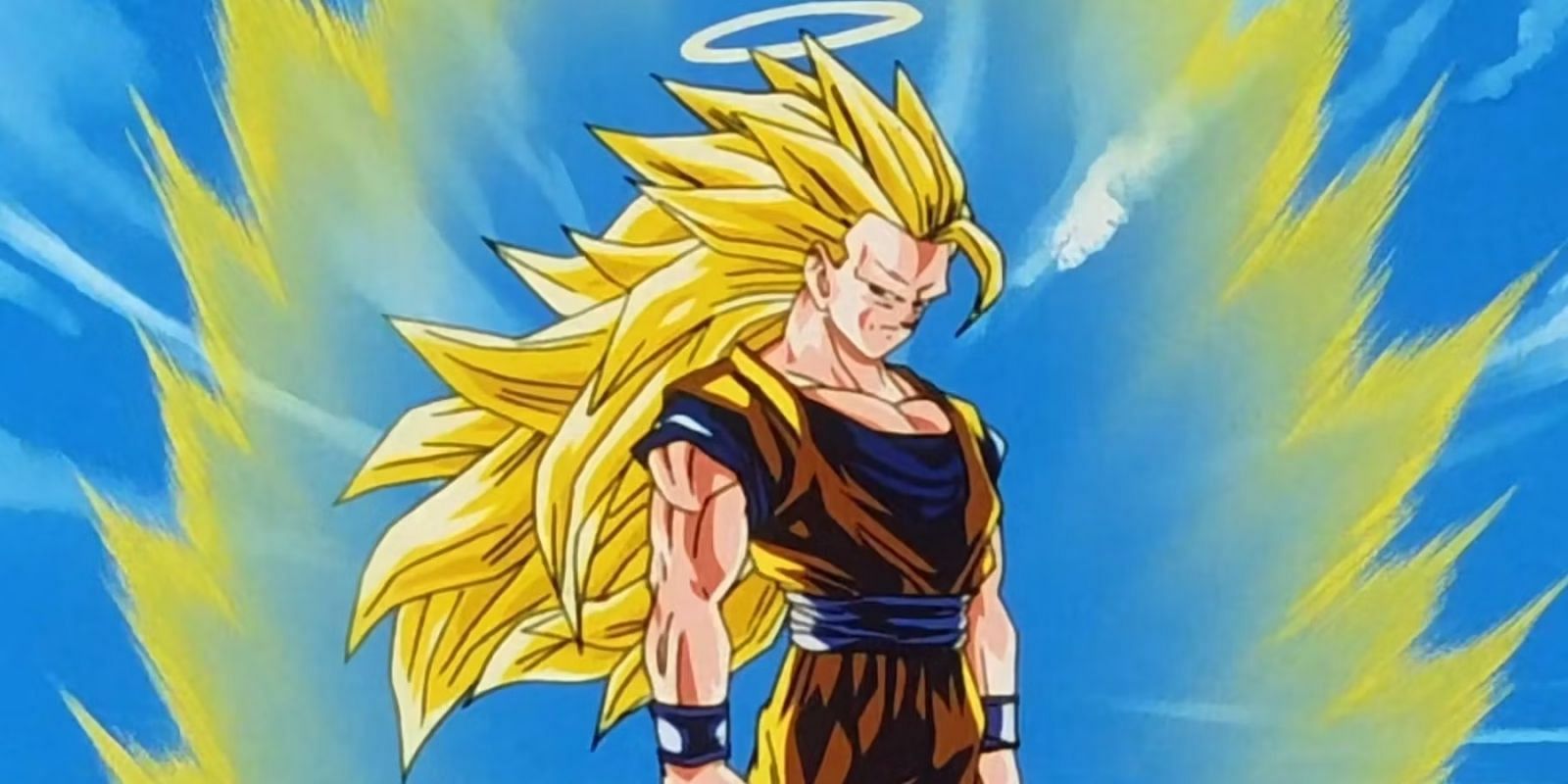 At the end of Burst Limit, Goku was defeated by Broly. He then got up and  transformed into a Super Saiyan 2. The game ends on a cliff hanger after  his transformation