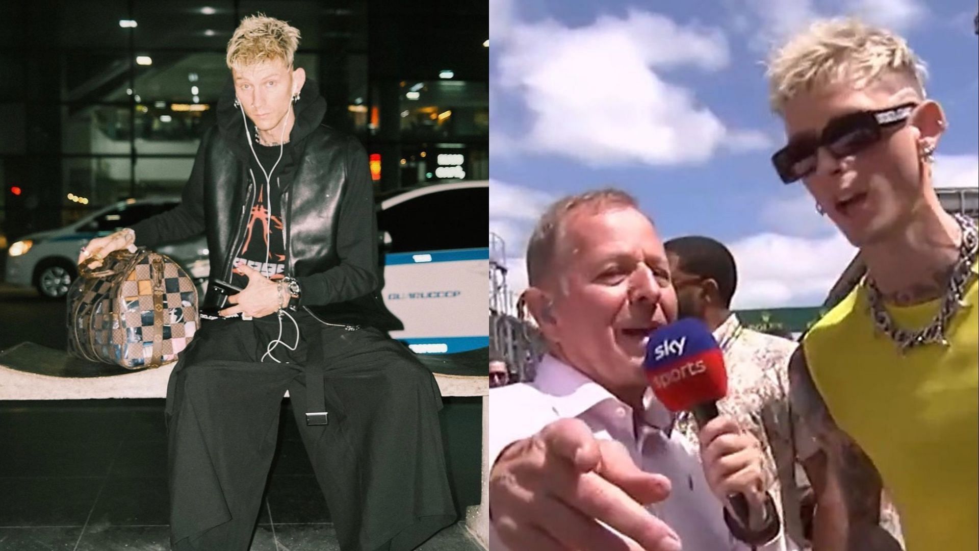 Machine Gun Kelly Responds to Criticism of F1 Grand Prix Interview