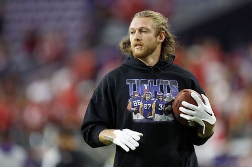 TJ Hockenson at San Francisco 49ers v Minnesota Vikings