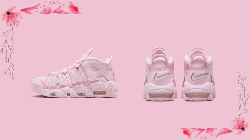 uptempo nike pink