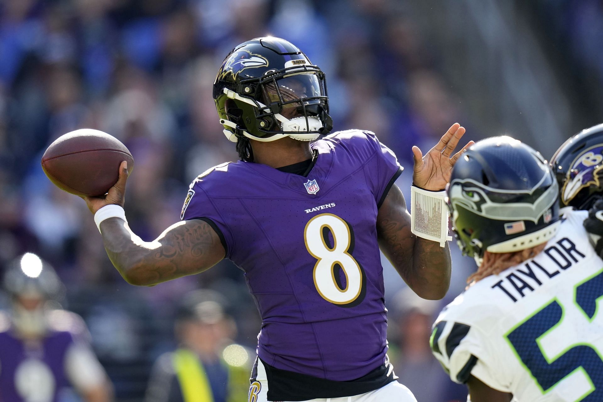 Lamar Jackson left last week&#039;s game early