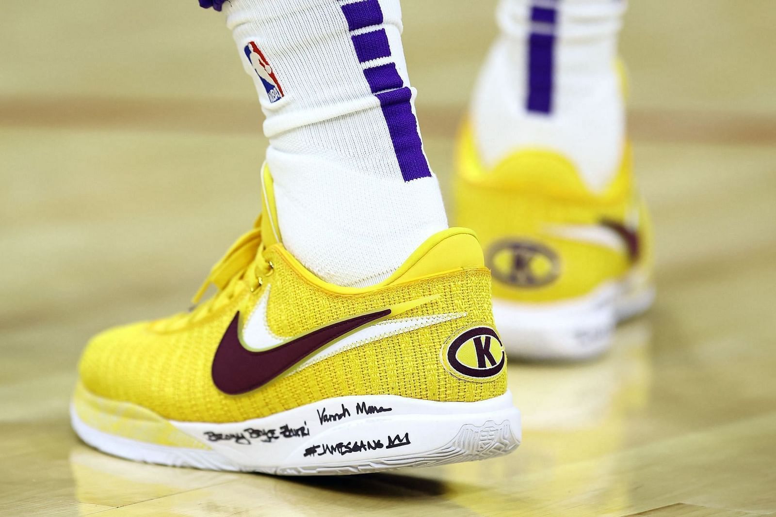 every nba player shoes